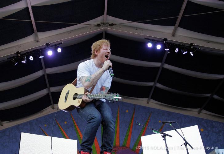 Ed Sheeran gave fans what they came for at New Orleans Jazz Fest