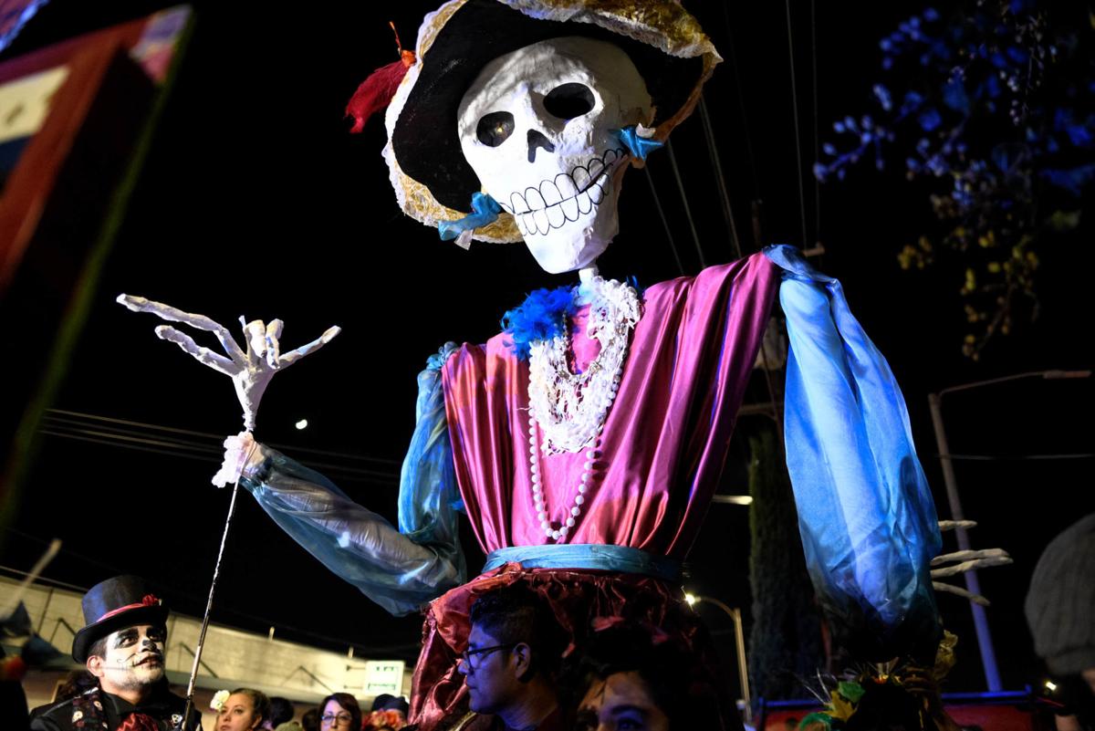 Dreamy Day of the Dead parade blends Mexican and New Orleans traditions