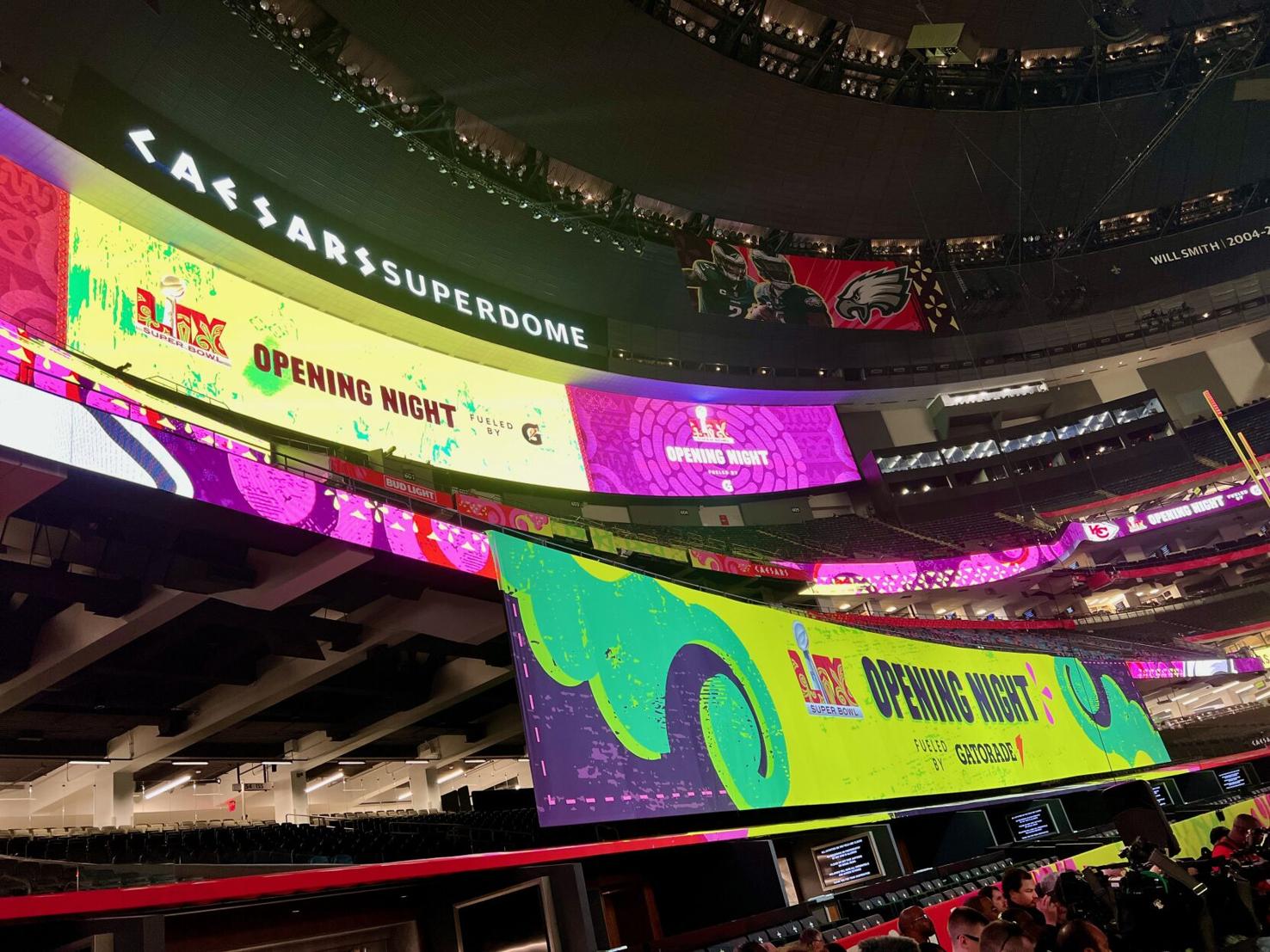 Superdome food gets upgrade for New Orleans Super Bowl | Super Bowl ...