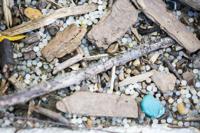 Scattered nurdles