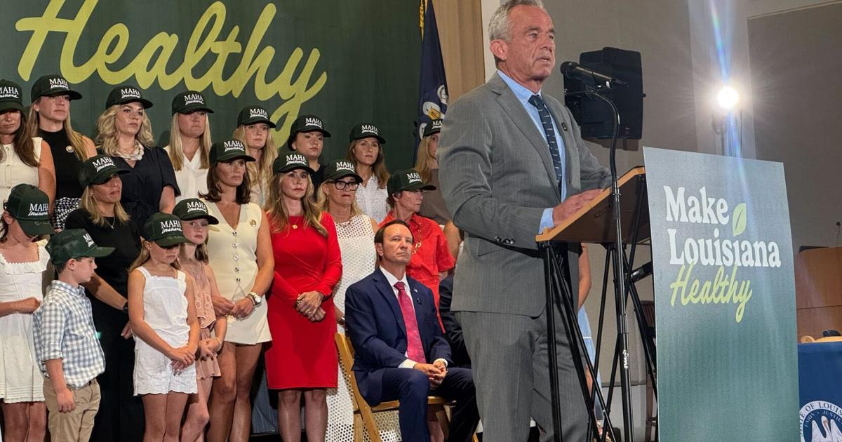 RFK Jr., Gov. Jeff Landry celebrate Louisiana 'MAHA bills': 'A cultural shift'