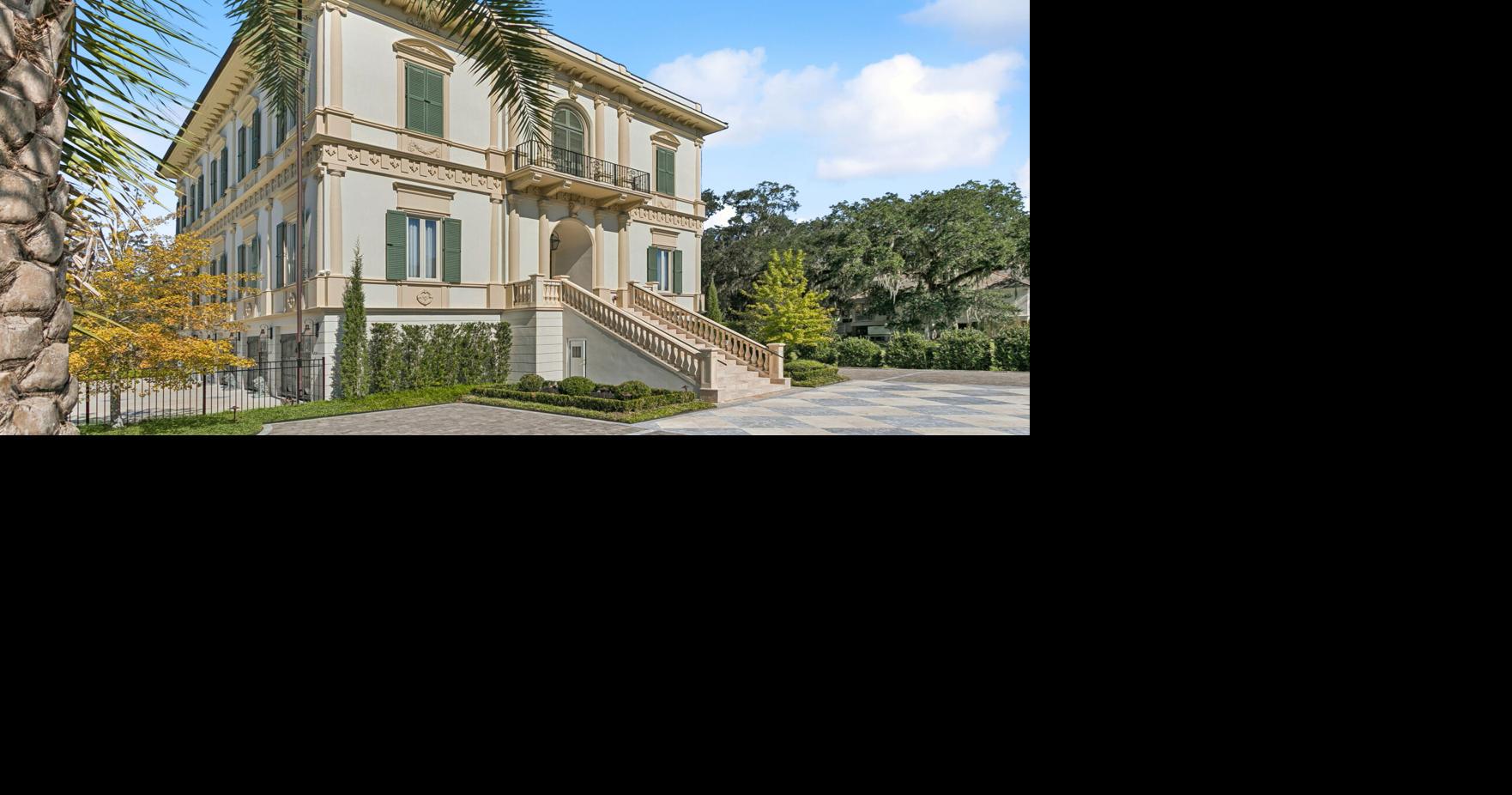 Italian-style villa in Mandeville offers expansive views of the Tchefuncte River for $3.25M