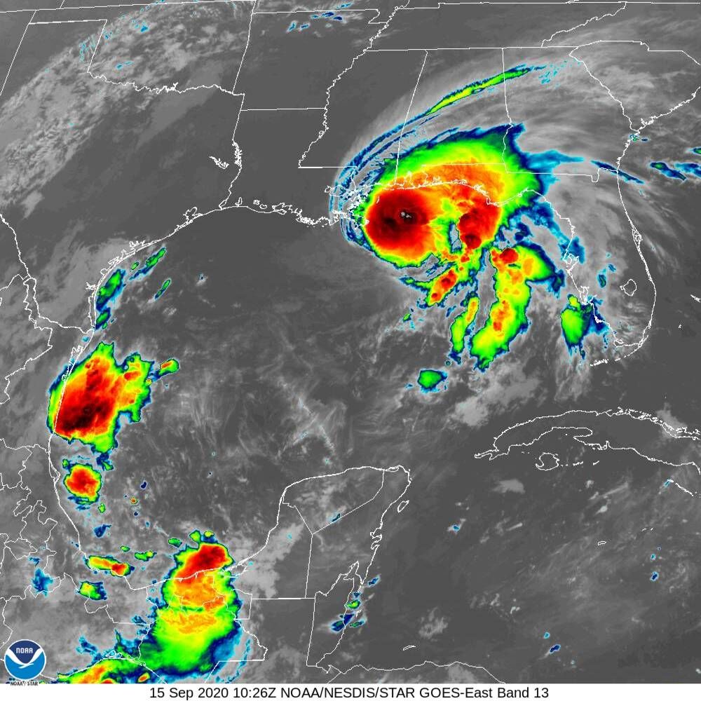 Louisiana no longer under hurricane warning as Sally shifts east toward ...