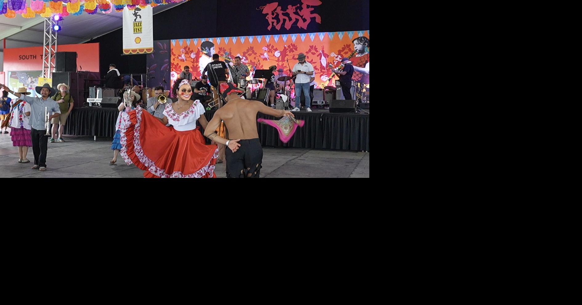 Here's a look at Jazz Fest's 2025 Cultural Pavilion celebrating Mexico and shared roots