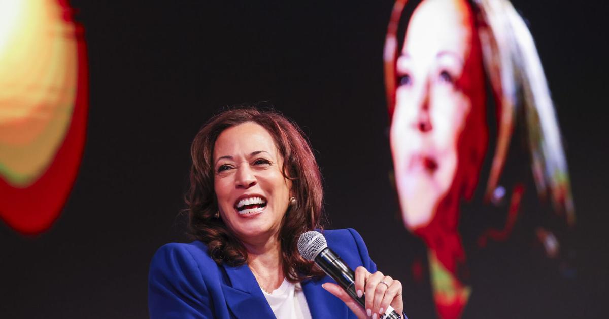 Kamala Harris focuses on wealth gap in speech at Louisiana Democrats' gala in New Orleans