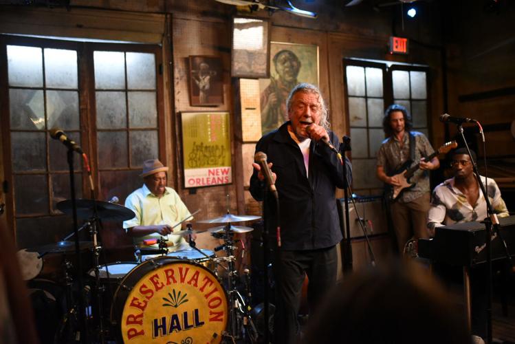 Robert Plant sang at Preservation Hall after Jazz Fest show Louisiana