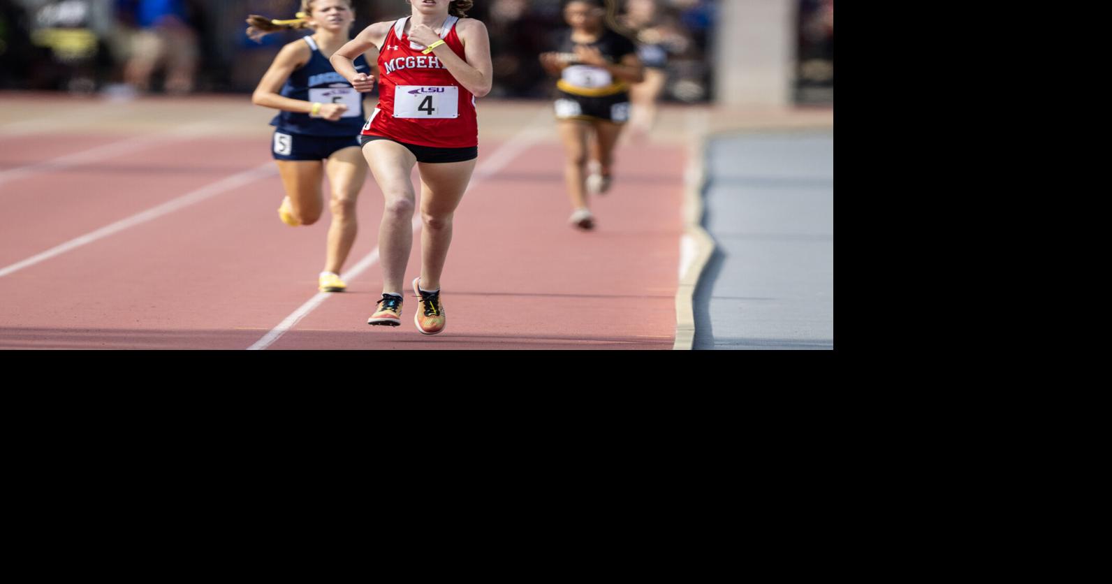 Louise McGehee sophomore sets Class 1A record at day one of state track meet