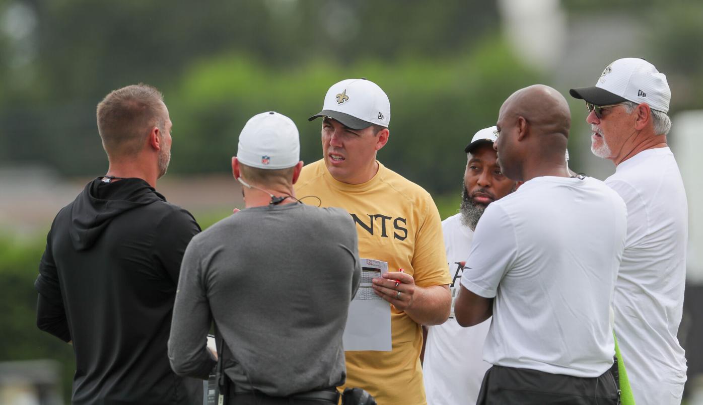 Photos: Sweat, throws, and new faces: Saints begin 2025 camp | Photos |  nola.com