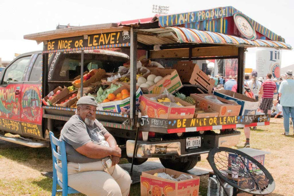 Saying Farewell to Mr. Okra, New Orleans's Musical Produce Seller