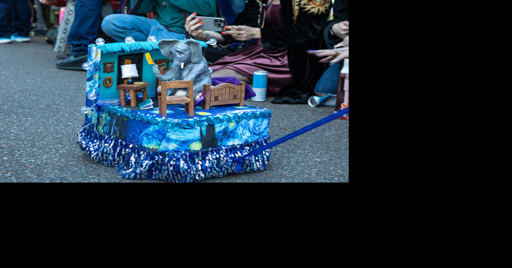 New Orleans micro-krewe ’tit Rex parades in Marigny Feb. 1