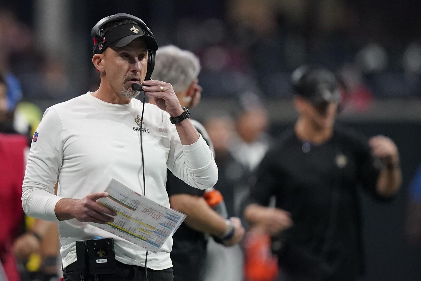 Replay Saints coach Dennis Allen addresses media ahead of Tampa Bay