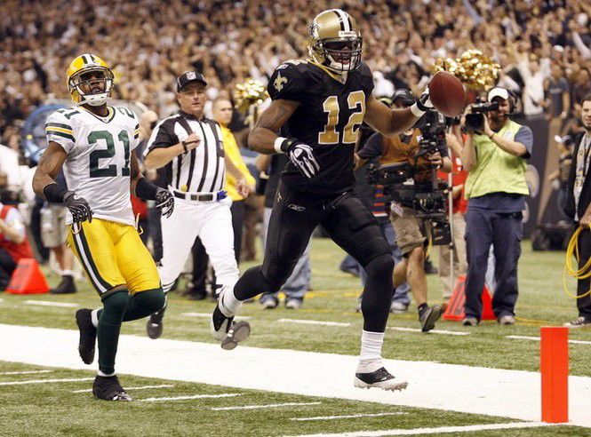 WR Marques Colston showed why the Saints had faith in him