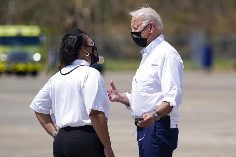 President Biden arrives in Louisiana to tour Hurricane Ida damage. Here ...