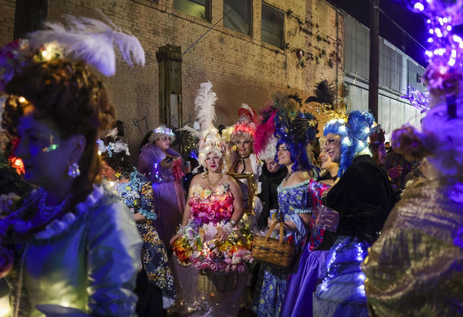 Krewe Boheme parades to the theme 'Night of the Living Art' Photos