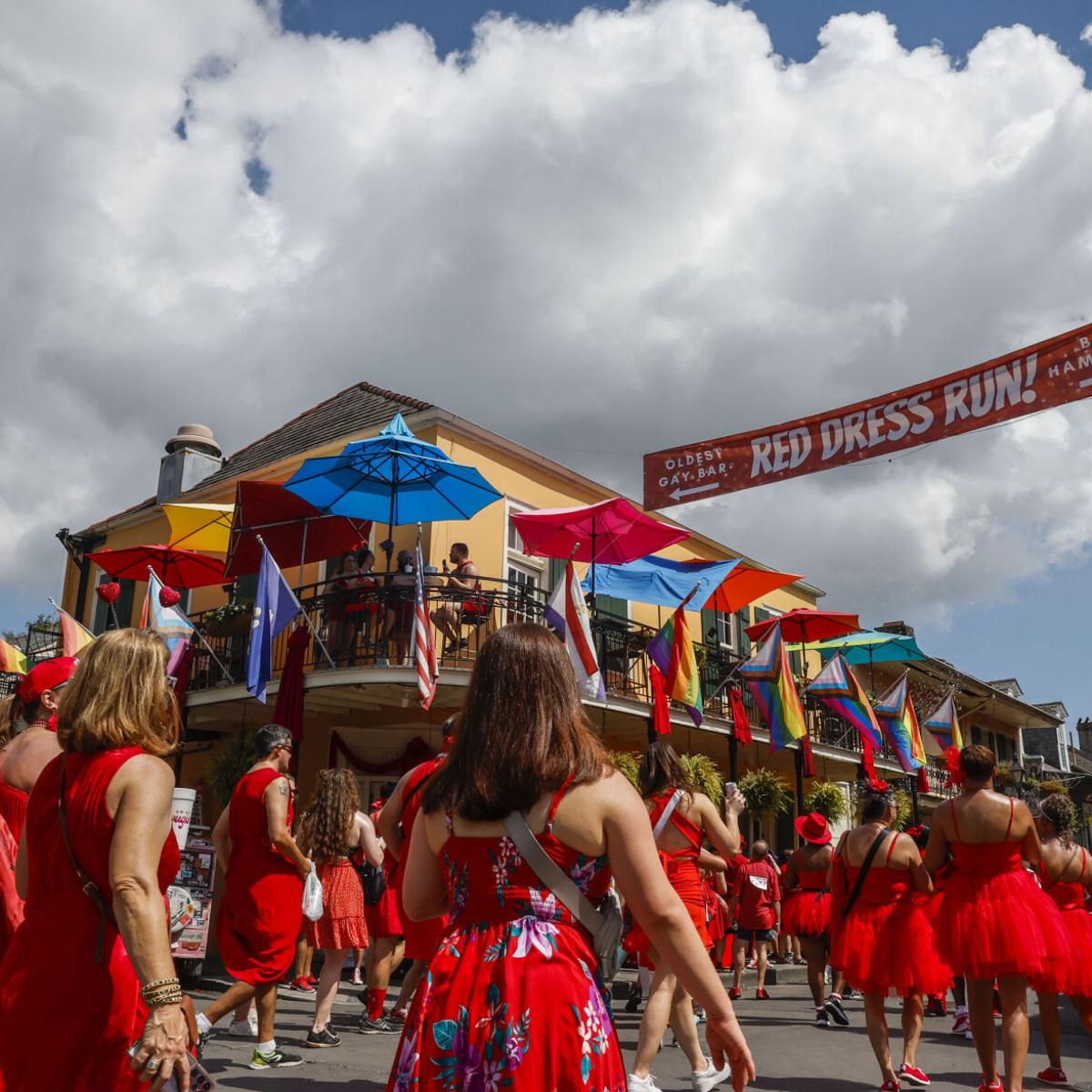 red dress run gay The hottest and cutest gay men slaying in red dresses at the red dress run NOLA : r/BlackLGBT