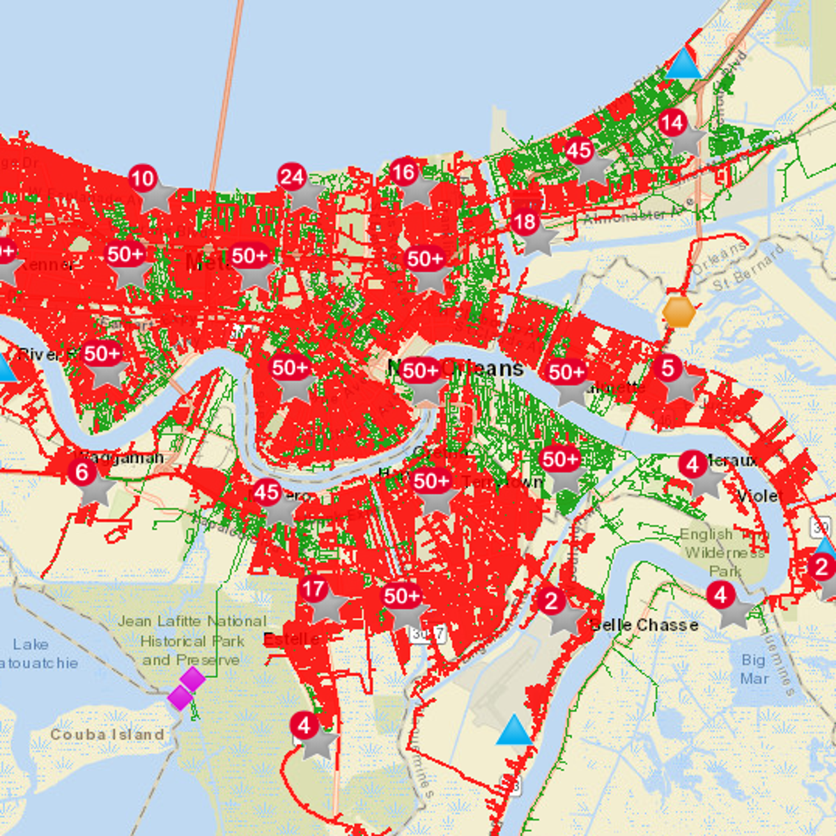 About 470 000 People Without Power In Louisiana After Hurricane Zeta Hurricane Center Nola Com