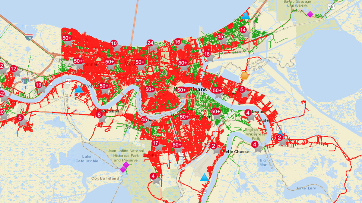 About 470 000 People Without Power In Louisiana After Hurricane Zeta Hurricane Center Nola Com