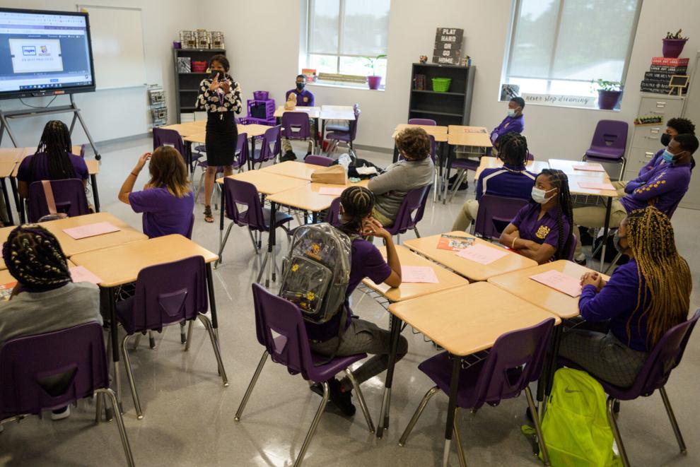 Photos Edna Karr High School seniors are back to campus for