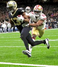 Michael Thomas sets new Saints' record for receiving yards in a season