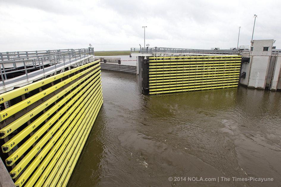 New Orleans area hurricane levee system Overview Weather
