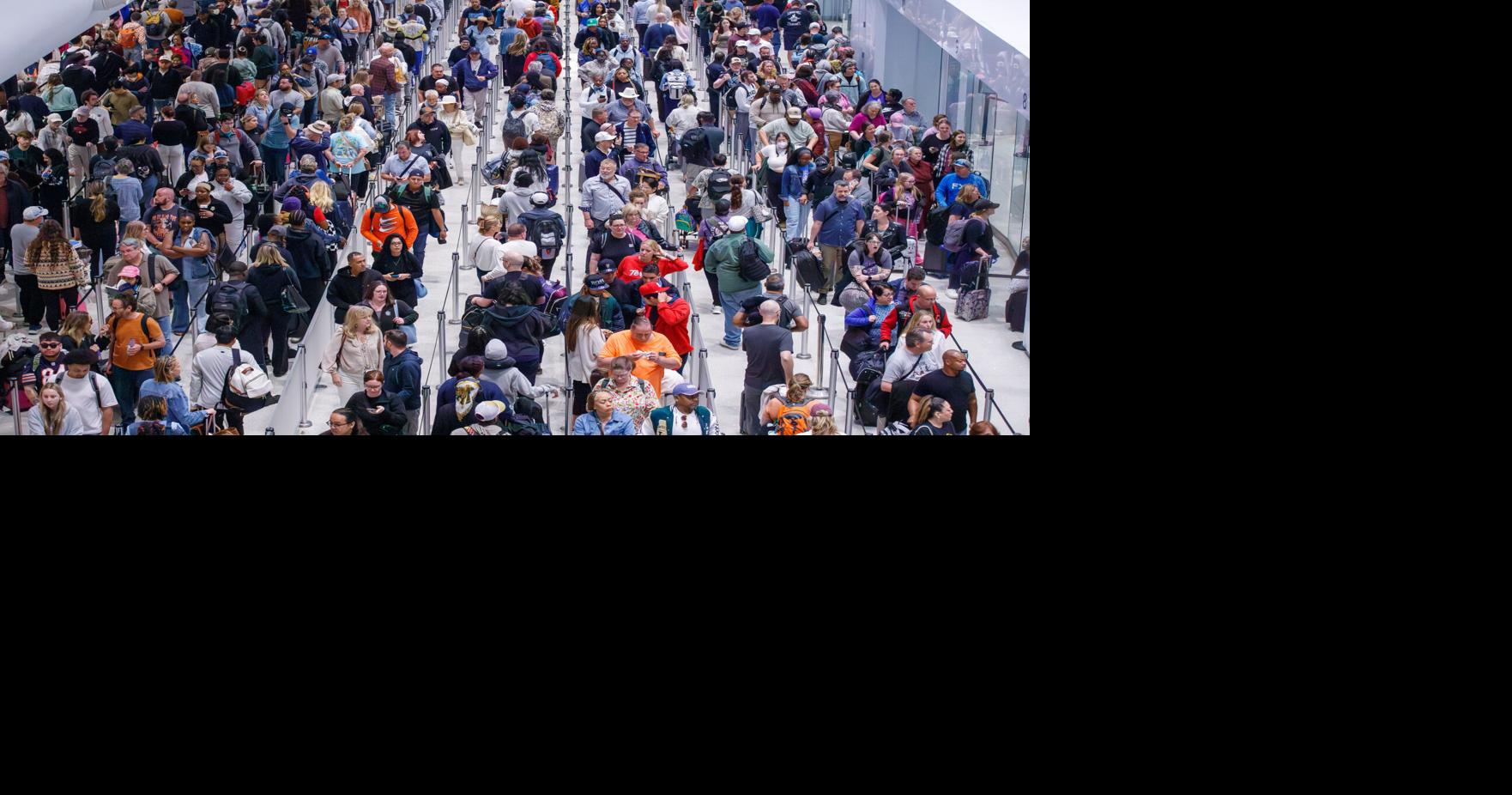 What’s the status of New Orleans airport security lines? See wait times, peak days