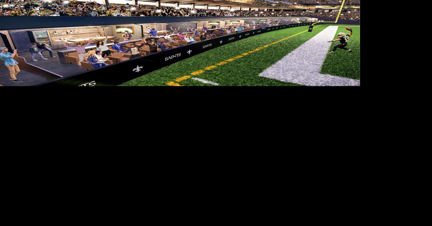 New Orleans Saints to add field-level suites to Superdome for 2021 season