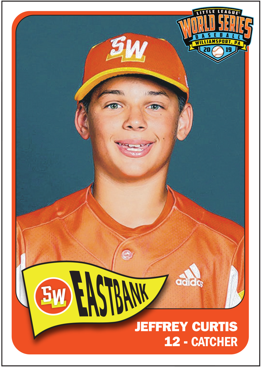 Baseball cards for Delaware's players in Little League championship