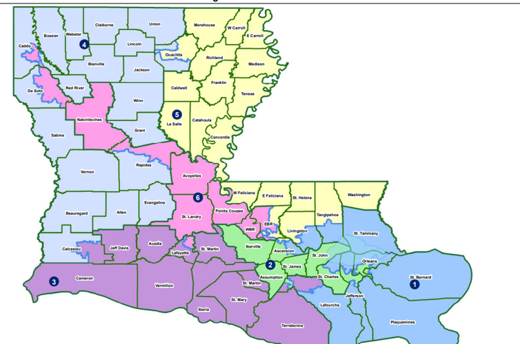 Louisiana lawmakers are weighing a redesign of congressional districts ...