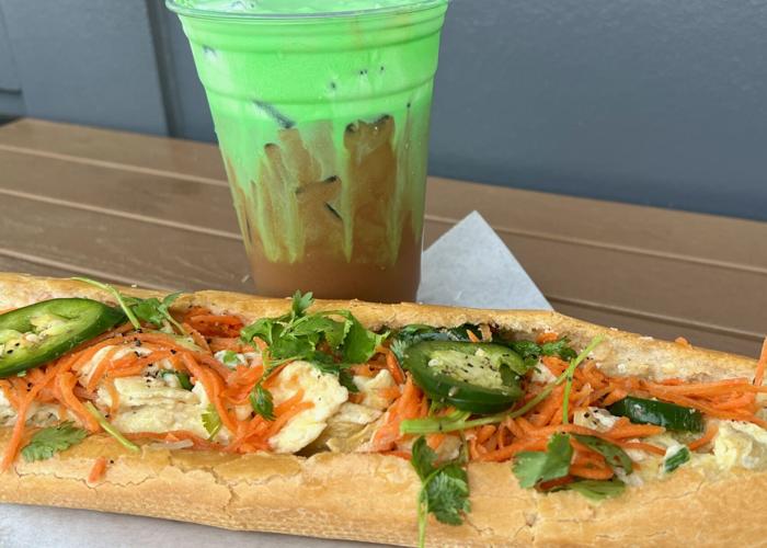 Banh mi a great breakfast sandwich at Gretna bakery Where