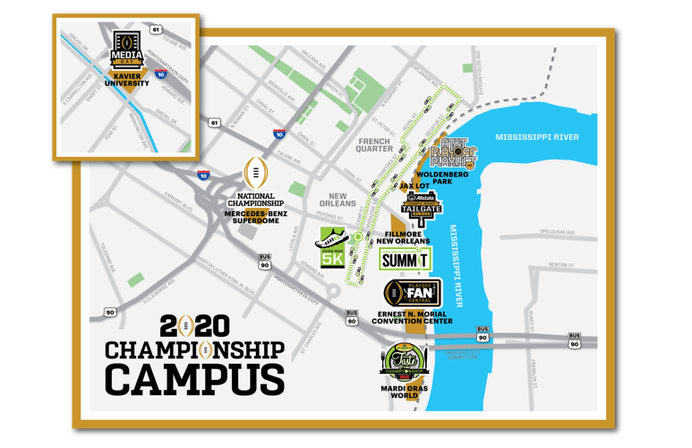 College Football Playoff fan events: Interactive games, tailgating ...