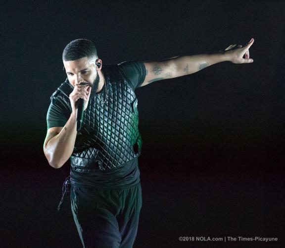 Drake performs at the Smoothie King Center in New Orleans