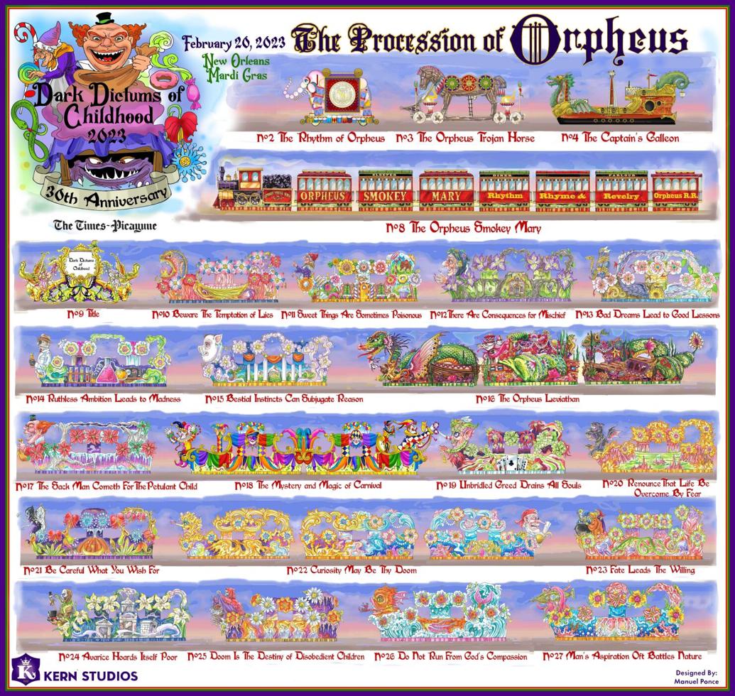 Proteus, Orpheus parades What to know, how to watch Mardi Gras