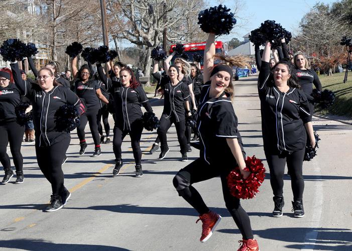Mande Milkshakers and friends step out for a cold Carnival parade St