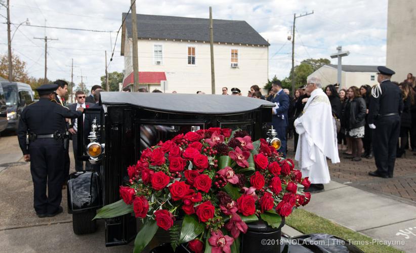 Funeral Mass held for Anthony Christiana, Gretna Police deputy chief