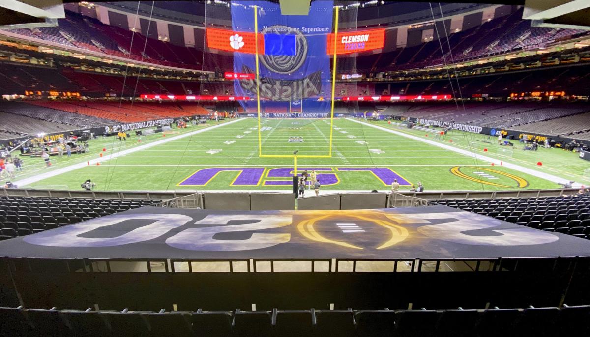 National Championship Was Likely The Last Time You Walked Some Of Those Superdome Ramps News Nola Com