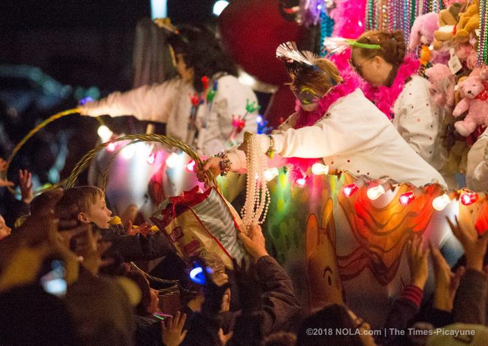 Krewe of Eve rolls in Mandeville See photos from the parade Archive