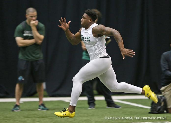 Parry Nickerson, Ade Aruna draw big NFL crowd to Tulane's pro day