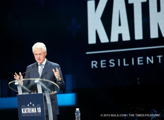 Bill Clinton recounts love of New Orleans in city's final Katrina