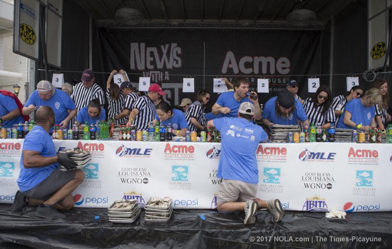 New Orleans Oyster Festival eating contest bursts with bivalve See