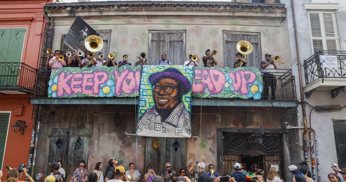 Photos: Second line memorial held for Preservation Hall musician Ronell Johnson