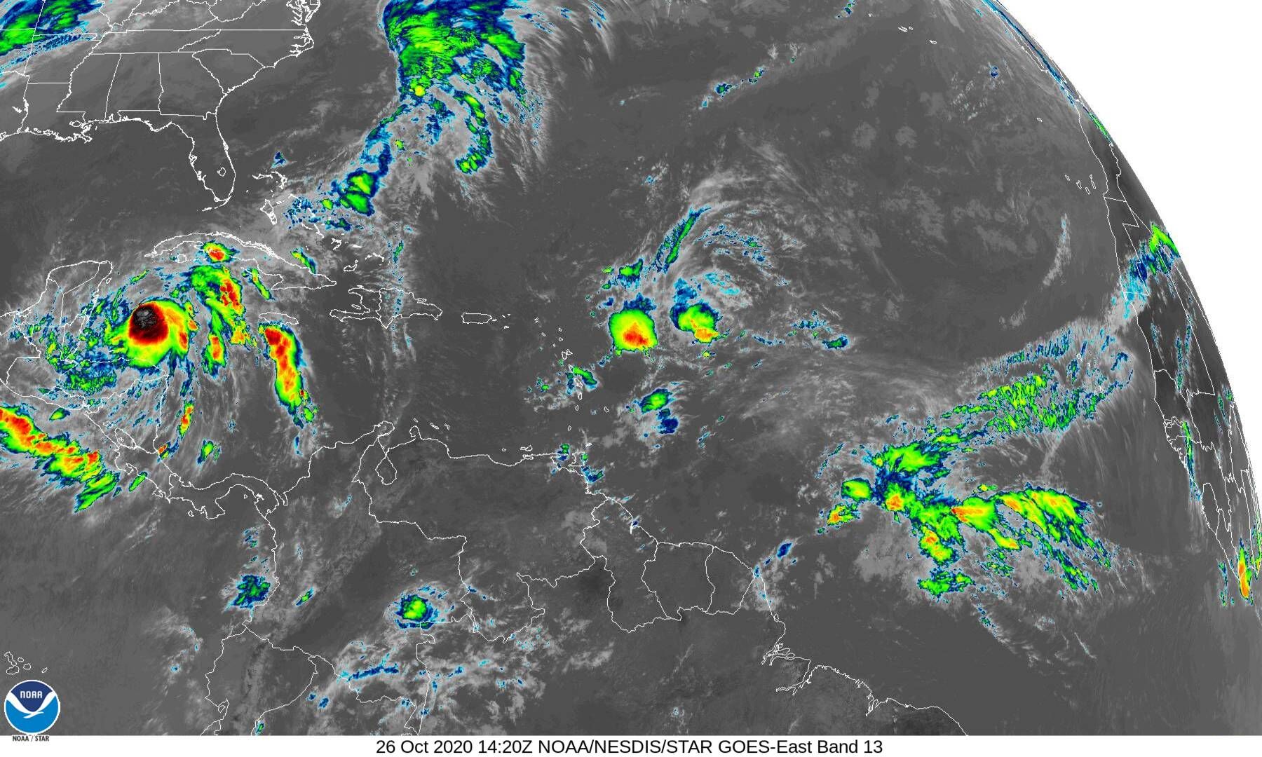Zeta 10am Monday satellite