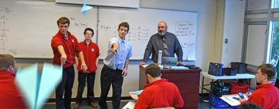Archbishop Rummel High School engineering students experiment with ...