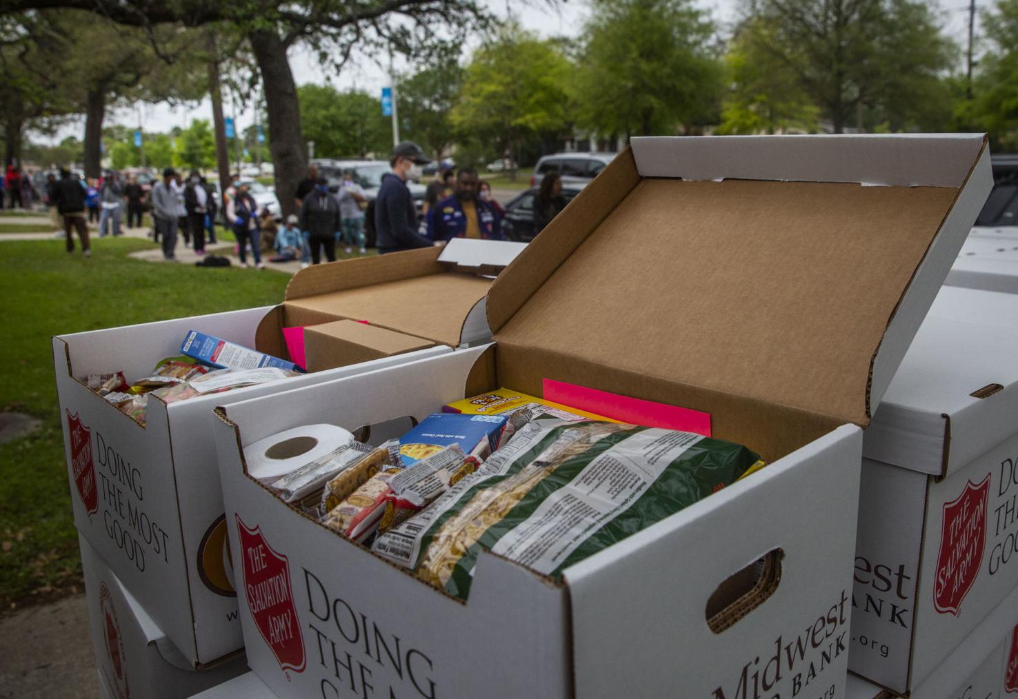 Photos Salvation Army hosts drivethru food pantry; NOLA takes precautions amid coronavirus