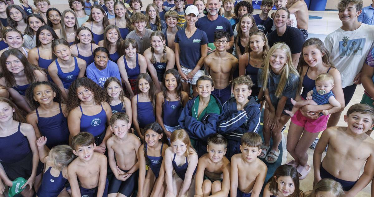 Cross Gates dedicates its pool to a coaching legend in his final season
