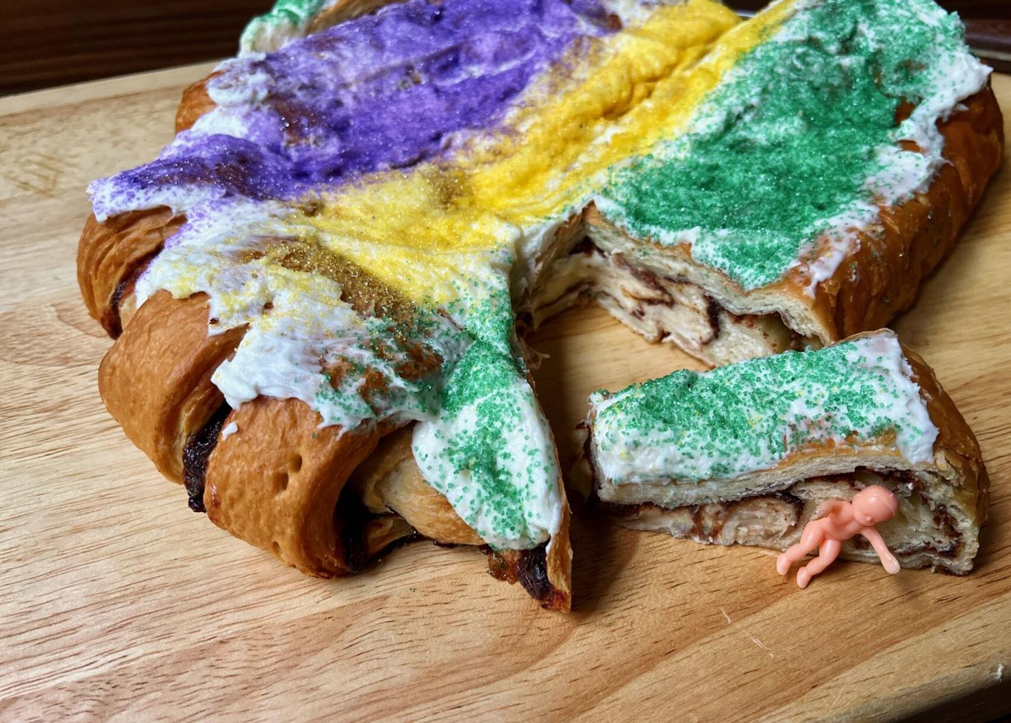 mardi gras king cake new orleans bakery