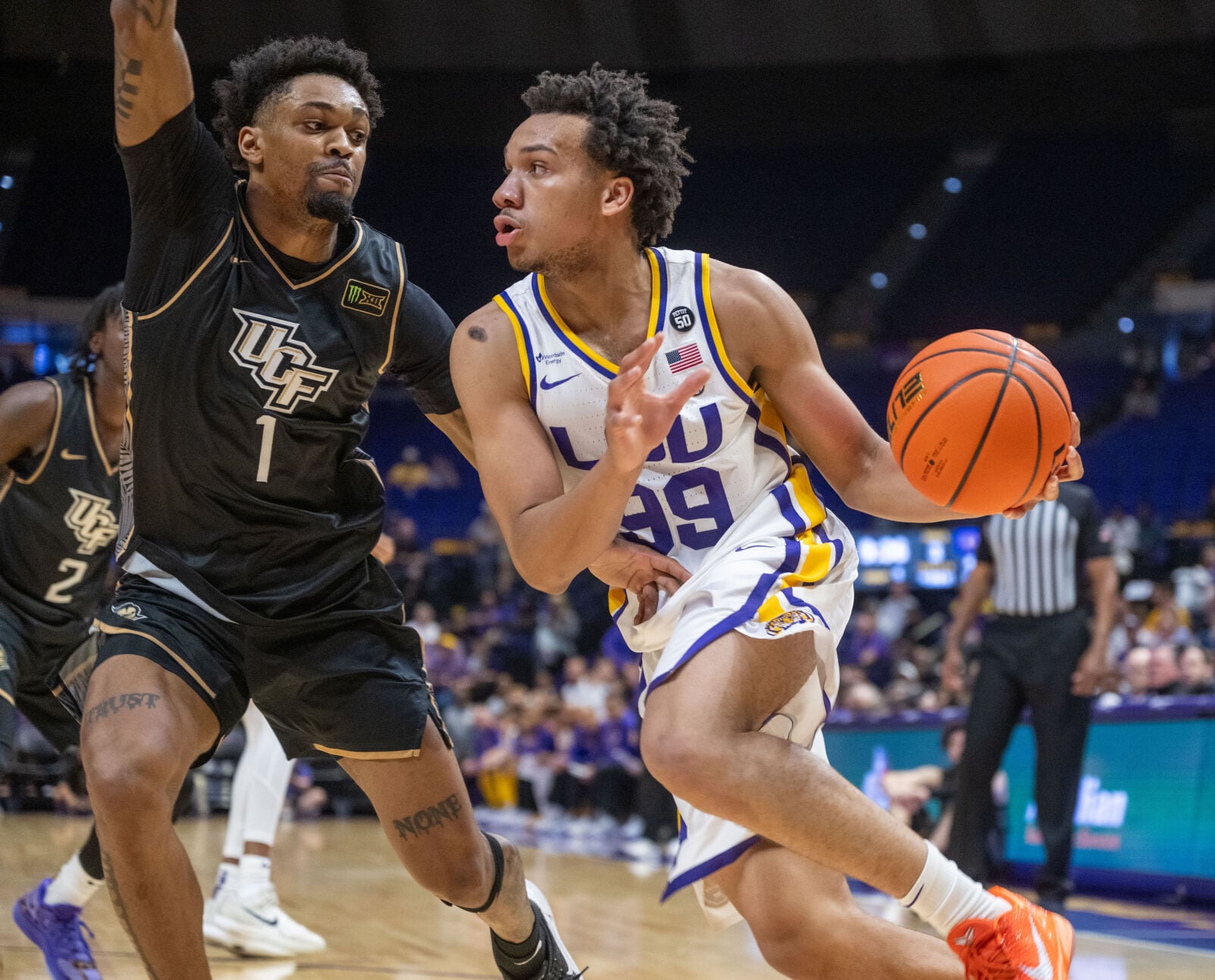 nola.com - Toyloy Brown III - The five biggest takeaways from LSU basketball's exhibition win vs. UCF