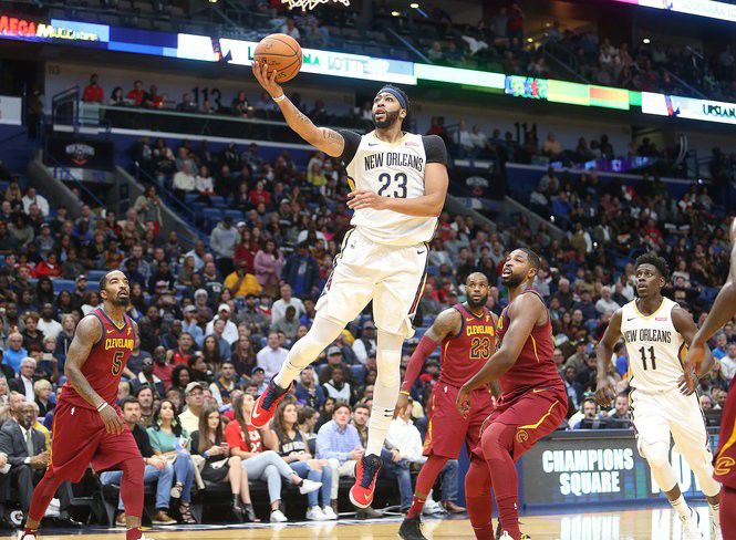 Cousins' triple-double leads Pelicans past Cavaliers