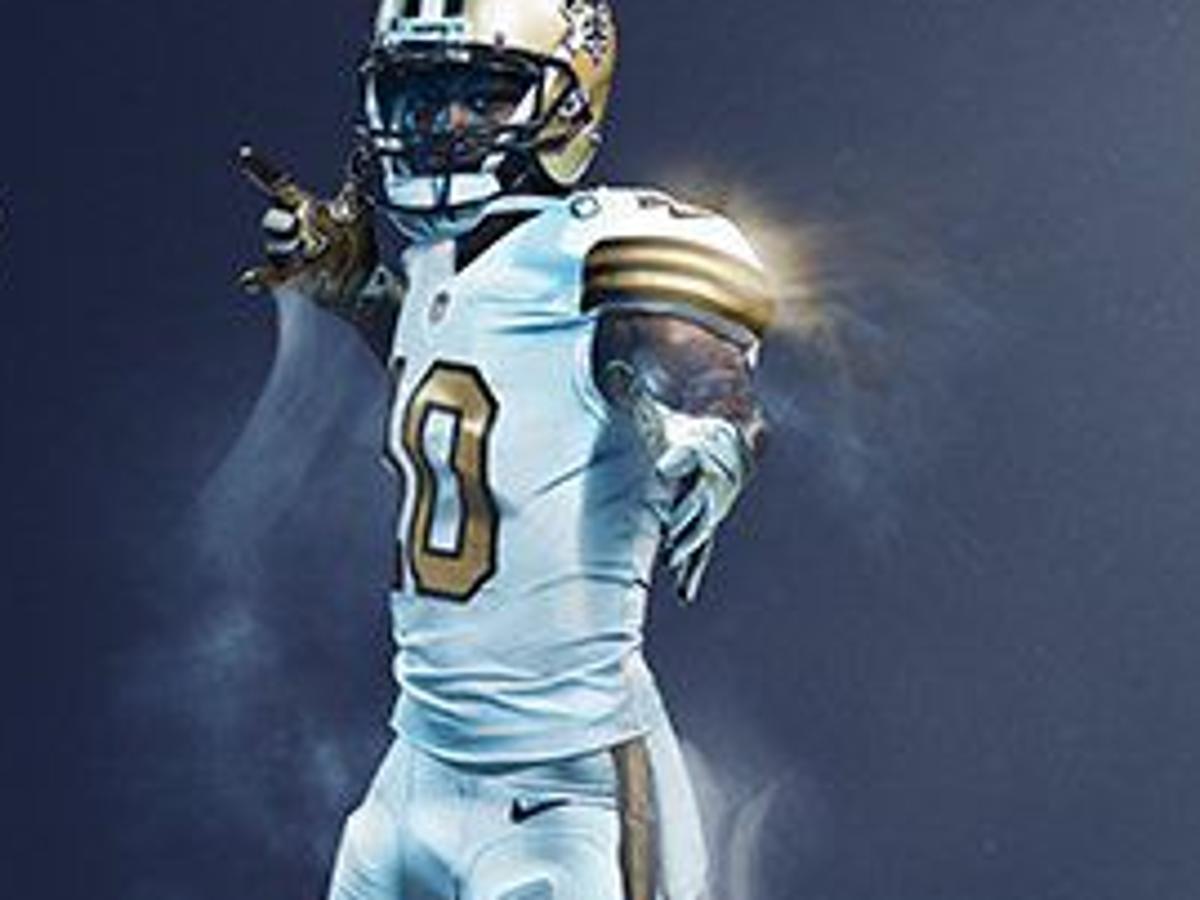 New Orleans Saints Unveil All White Uniforms For Nfl S Color Rush Saints Nola Com