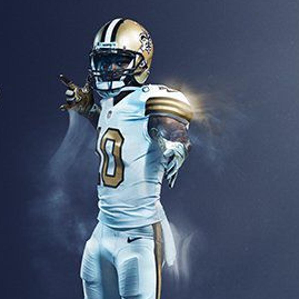 New Orleans Saints Unveil All White Uniforms For Nfl S Color Rush Saints Nola Com