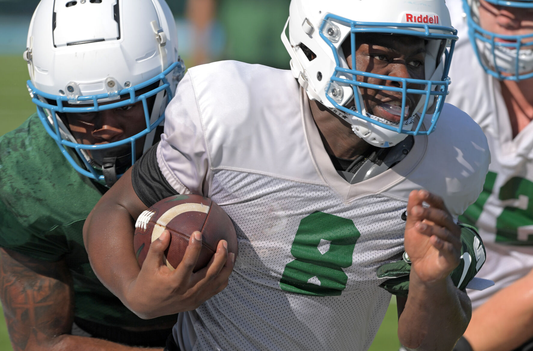 Photos: Tulane Green Wave Football Holds First Practice Of The Season ...